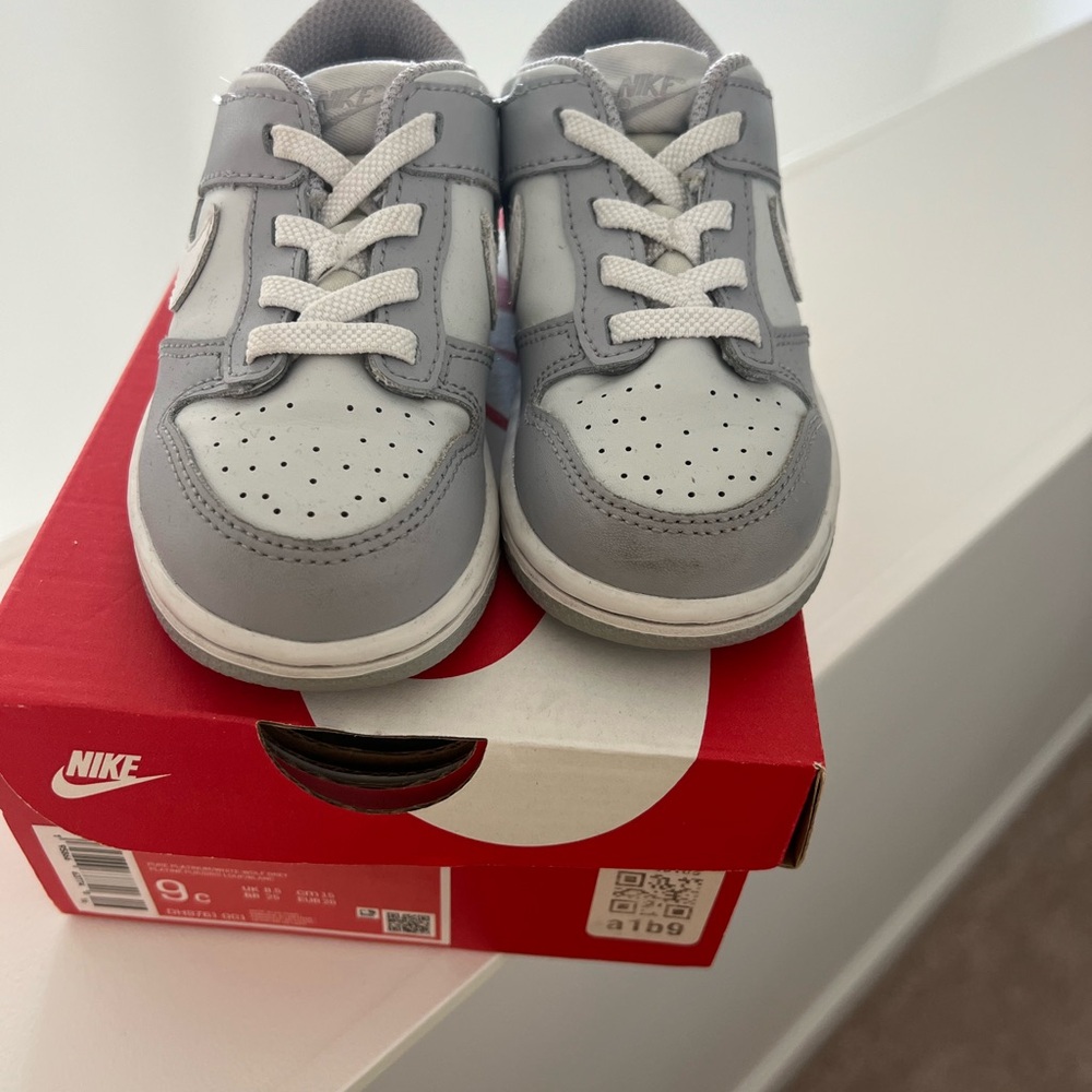 Nike Kids Gray Sneakers